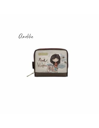 Monedero billetero pequeño Anekke Tulip