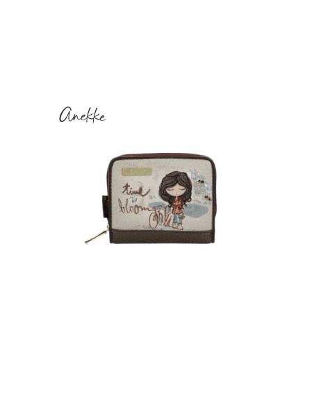 Monedero billetero pequeño Anekke Tulip