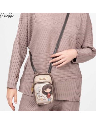 Mini Bandolera Anekke Tulip Mujer | Compacta y Funcional FW26