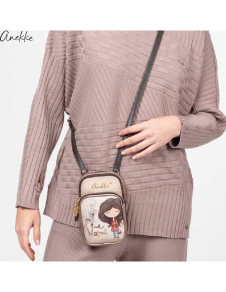 Mini Bandolera Anekke Tulip Mujer | Compacta y Funcional FW26
