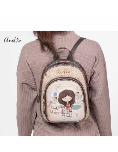 Mochila Clásica Anekke Tulip Mujer | FW26 Elegante y Funcional