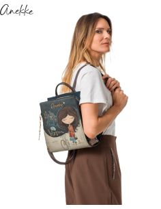 Mochila Anekke Tulip Azul con Apartados | Mujer FW26