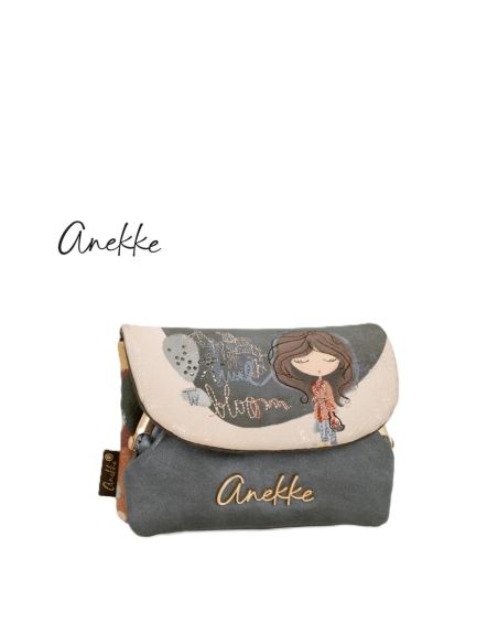 Monedero Anekke Tulip Azul Boquilla | Mujer con Apartados FW26