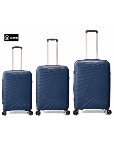 Juego de Maletas Benzi Azul Marino | Outlet -40%