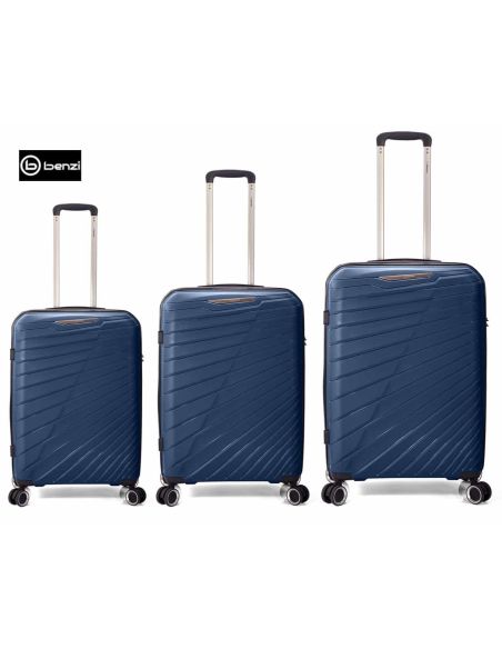 Juego de Maletas Benzi Azul Marino | Outlet -40%