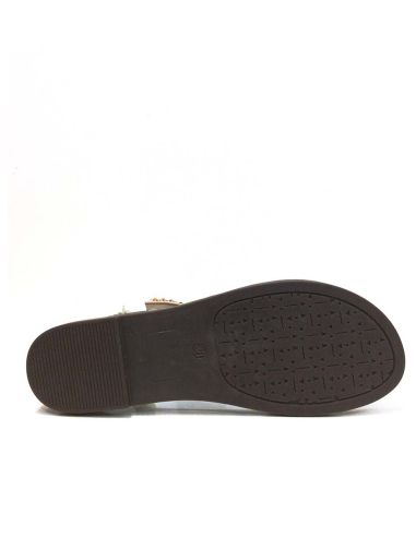 Sandalias de Dedo Blancas Mujer Baratas | Verano Cómodo