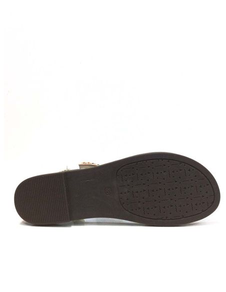 Sandalias de Dedo Blancas Mujer Baratas | Verano Cómodo