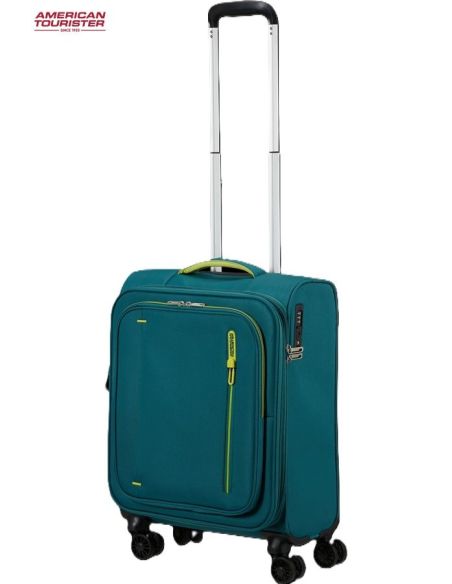 Maleta Cabina American Tourister CloudRider Misty Teal