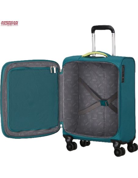 Maleta Cabina American Tourister CloudRider Misty Teal