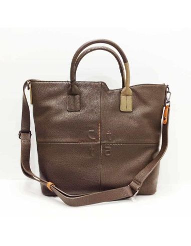 Bolso Shopping de Caminatta Collie en Marron