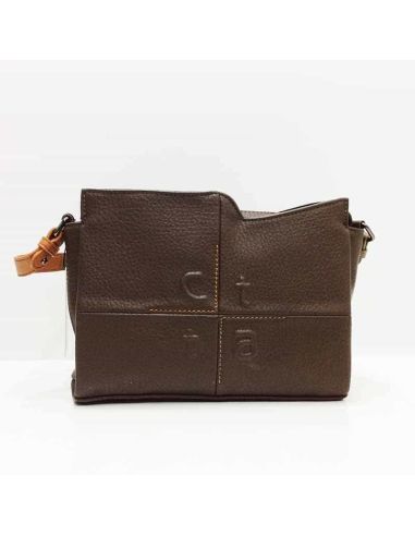 Bolso pequeño de Caminatta Collie en Marron