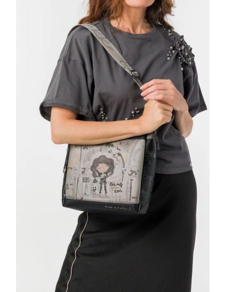 Bolso Bandolera Anekke Orchestra con Apartados | FW26