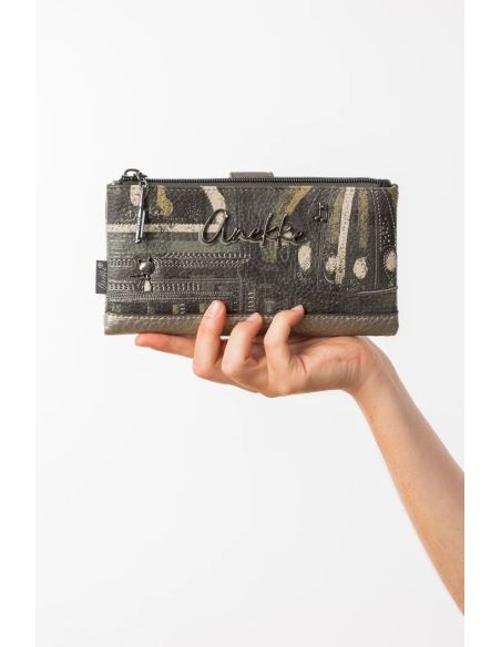 Monedero Billetera Grande RFID Anekke Melody | Mujer
