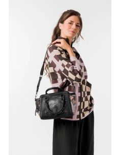 Bolso Bowling Mujer Anekke Iron con Asas y Bandolera
