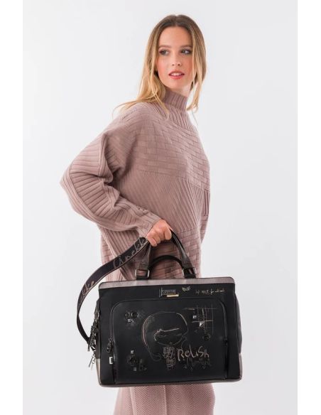 Maletín Portátil y Documentos Mujer Anekke Iron | FW26