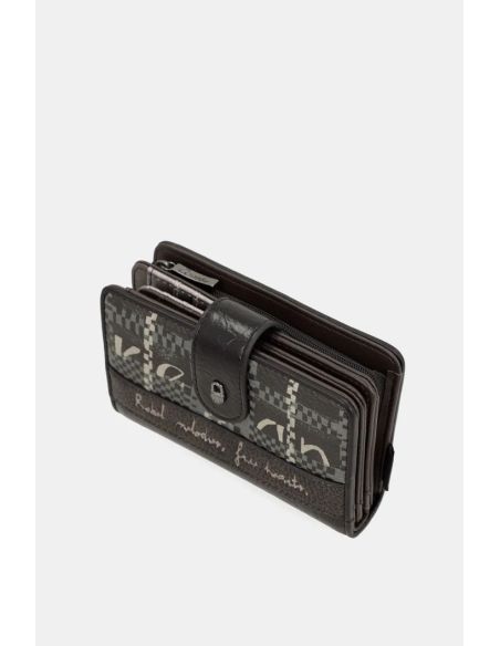 Monedero Billetera RFID Mediano Mujer Anekke Iron | FW26