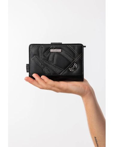 Monedero Billetera RFID Mediano Mujer Anekke Iron | FW26