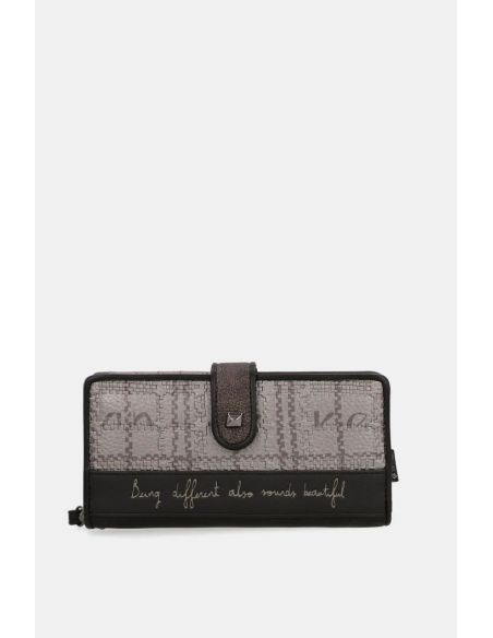 Monedero Billetera Grande RFID Mujer Anekke Iron | FW26