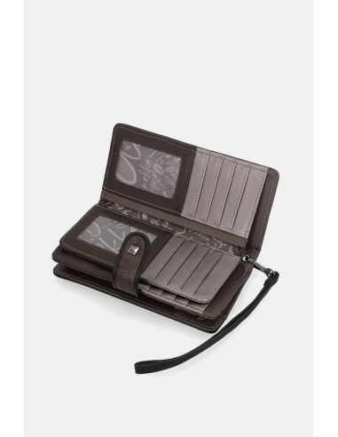 Monedero Billetera Grande RFID Mujer Anekke Iron | FW26