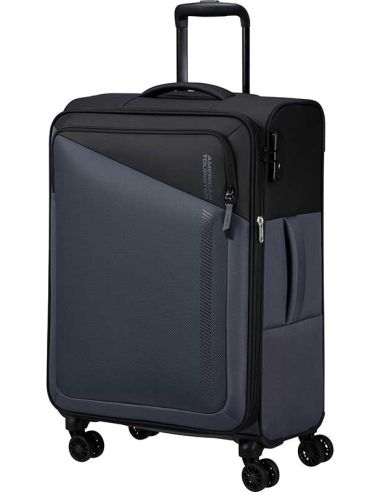 Maleta American Tourister Daring Dash mediana Black Grey