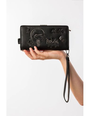 Monedero Billetera Grande RFID Mujer Anekke Iron | FW26