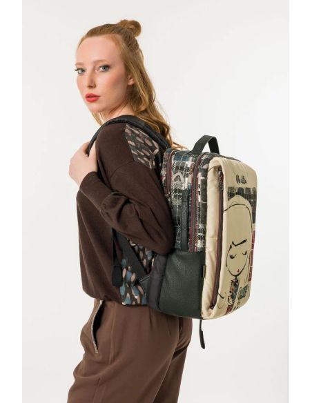 Mochila Mujer para Viaje y Trabajo Anekke Iron | FW26