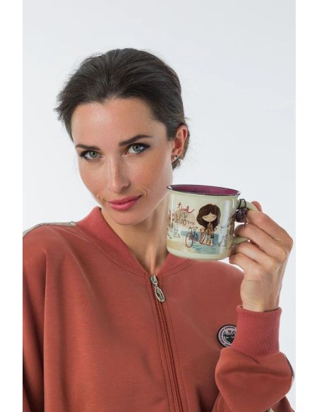 Taza de Porcelana Anekke Tulip | Taza Original