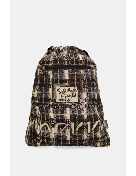 Mochila Juvenil Tipo Saco Anekke Iron | Nueva Colección