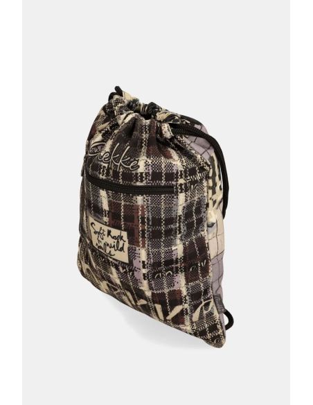 Mochila Juvenil Tipo Saco Anekke Iron | Nueva Colección