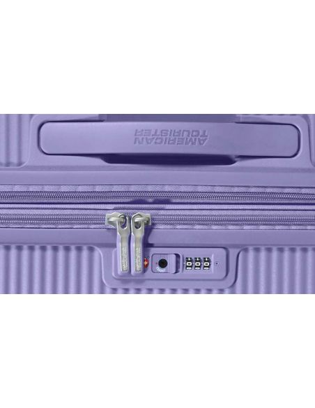 Maleta Mediana American Tourister Soundbox Lavander