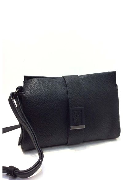 Bandolera Mujer Torrens Edurrne Negra | 3 Departamentos