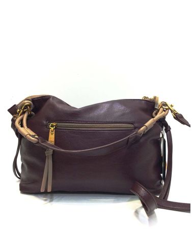 Bolso Bandolera Caramelo Popea Burdeos | Piel Sintética