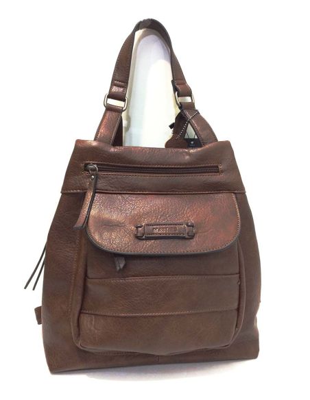 Mochila Antirrobo Mujer Matties Piel Sintética