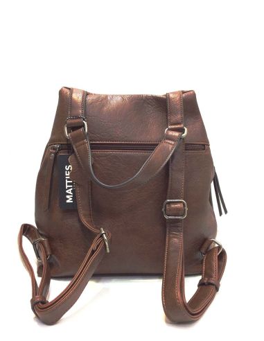 Mochila Antirrobo Mujer Matties Piel Sintética