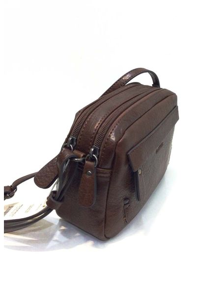 Mini Bolso Bandolera Mujer Matties Esmeralda Marrón