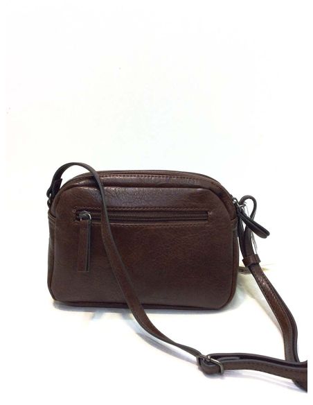 Mini Bolso Bandolera Mujer Matties Esmeralda Marrón