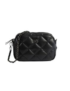 Bolso Tipo Chanel Matties Negro | Piel Sintética Suave