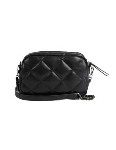 Bolso Tipo Chanel Matties Negro | Piel Sintética Suave 2