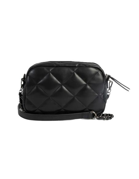 Bolso Tipo Chanel Matties Negro | Piel Sintética Suave