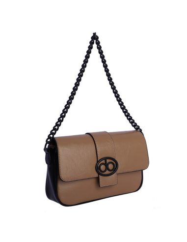 Bolso con solopa Camel para mujer de Don Agodon serie 6