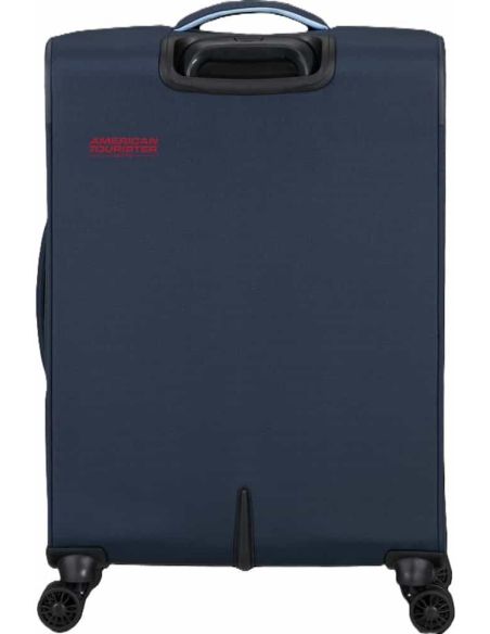 Maleta mediana American Tourister Cloudrider sky Navy con refuerzo trasero