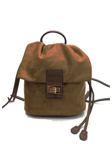 Mochila Mujer Amichi en Piel Serraje Sintética