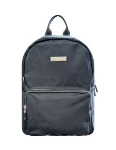 Mochila de Nylon Mujer Javier Larrainzar | Negra y Camel