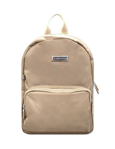 Mochila de Nylon Mujer Javier Larrainzar | Negra y Camel