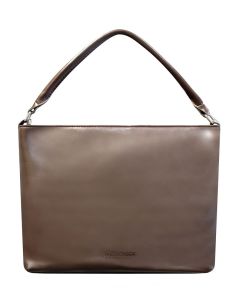 Bolso Bandolera Javier Larrainzar doble diseño | Cuero y Marrón 2