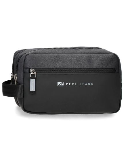 Neceser de viaje Pepe Jeans Jarvis Negro y Gris – Práctico y elegante