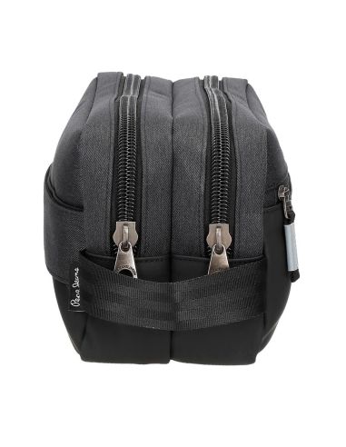 Neceser de viaje Pepe Jeans Jarvis Negro y Gris – Práctico y elegante