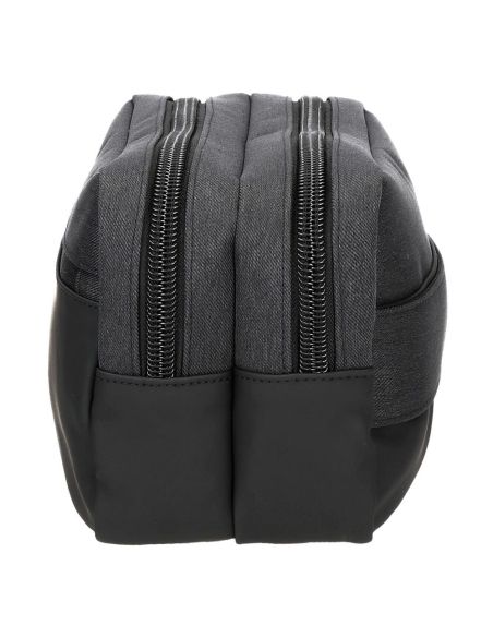 Neceser de viaje Pepe Jeans Jarvis Negro y Gris – Práctico y elegante