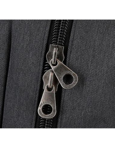 Maletín Porta Documentos Pepe Jeans Jarvis Negro y Gris – Organiza tu portátil y documentos con estilo