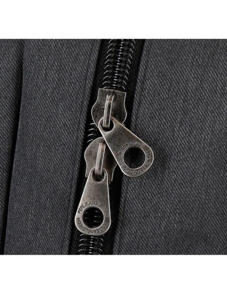 Maletín Porta Documentos Pepe Jeans Jarvis Negro y Gris – Organiza tu portátil y documentos con estilo
